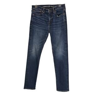 American Eagle Mens AirFlex Slim Straight  Denim Jeans. Size 29" x 32"